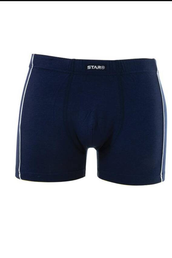 STAR 3 LÜ ERKEK MODAL PAMUKLU KEMER BİYELİ BOXER - 5