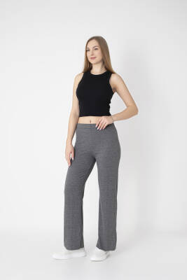STAR BESTTREND KADIN GRİ KAŞKORSE FİTİLLİ PANTOLON 