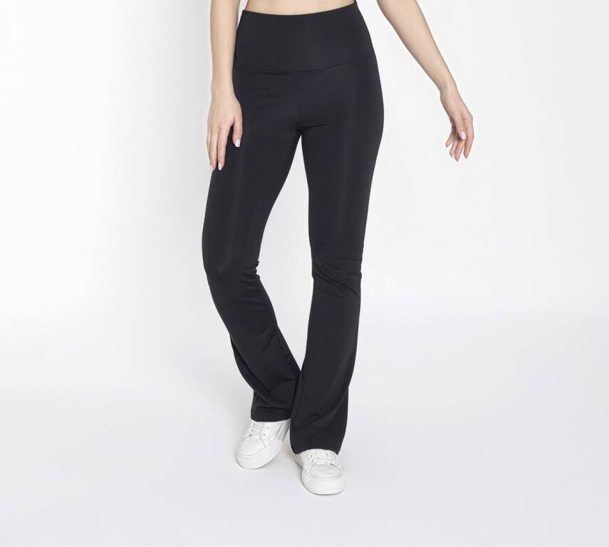 STAR BESTTREND KADIN SİYAH MİCRO YÜKSEK BEL BOL PAÇA COMFORT PANTOLON - 1