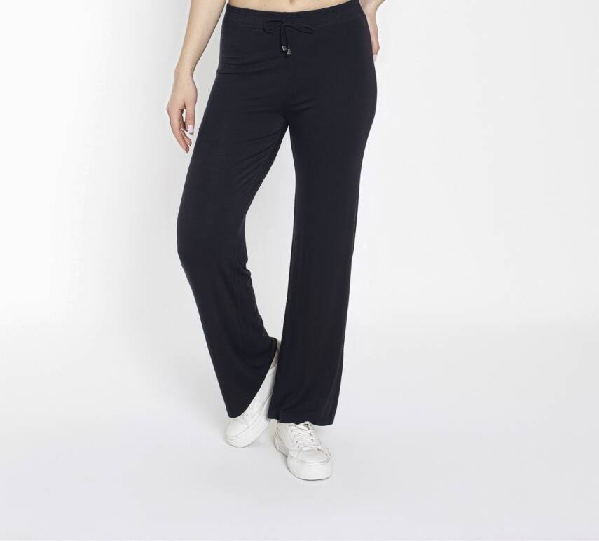 STAR BESTTREND SİYAH KADIN YÜKSEK BEL BELİ BAĞCIKLI SPOR TAYT - 1