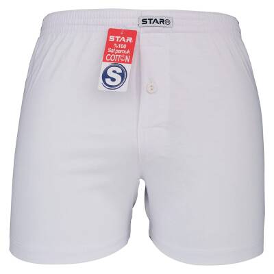 STAR DÜZ RENK %100 SAF PAMUKLU RAHAT KALIP HAVLU BEL BOXER 