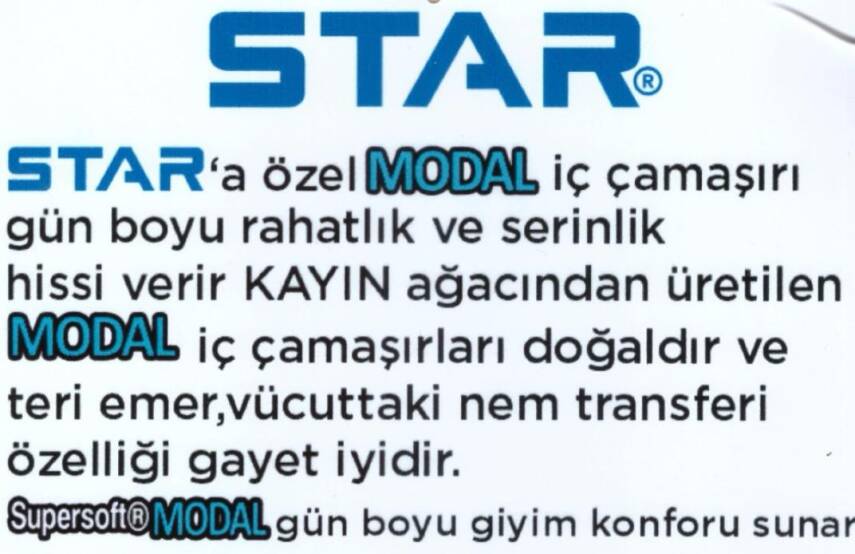STAR ERKEK LACİVERT MODAL V YAKA T-SHİRT - 3