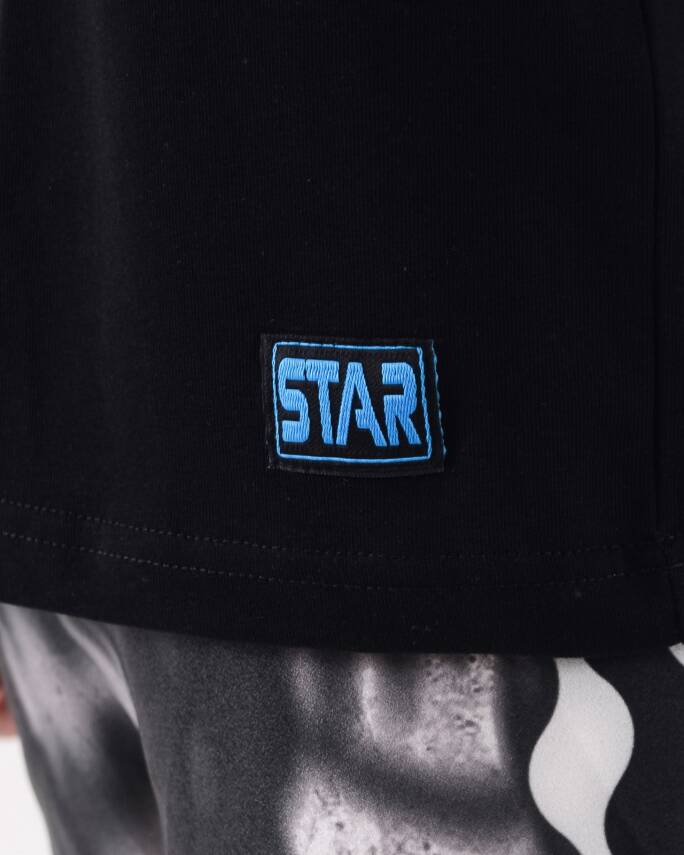 STAR ERKEK OVERSİZE BASİC T-SHİRT - 6