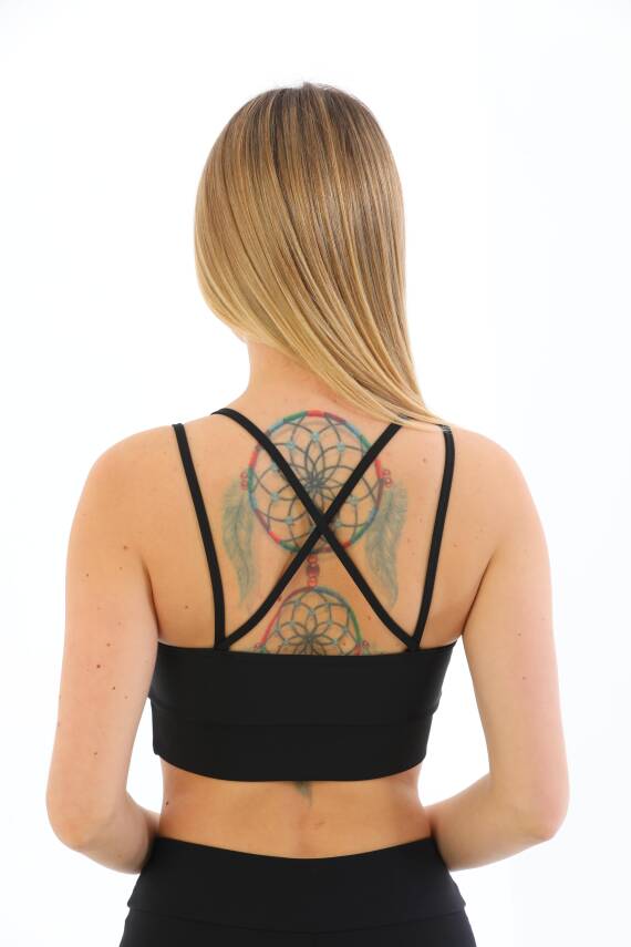 STAR FORM ANGEL KADIN ASKILI PEDLİ CROP BÜSTİYER - 2