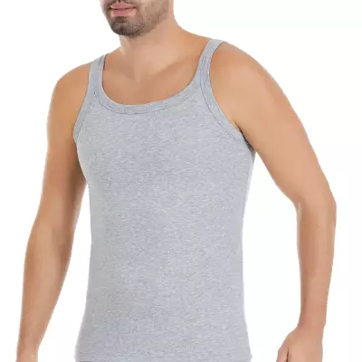 STAR YILDIZ Erkek Gri 3'lü Paket Likralı Kaşkorse Atlet GRİ 