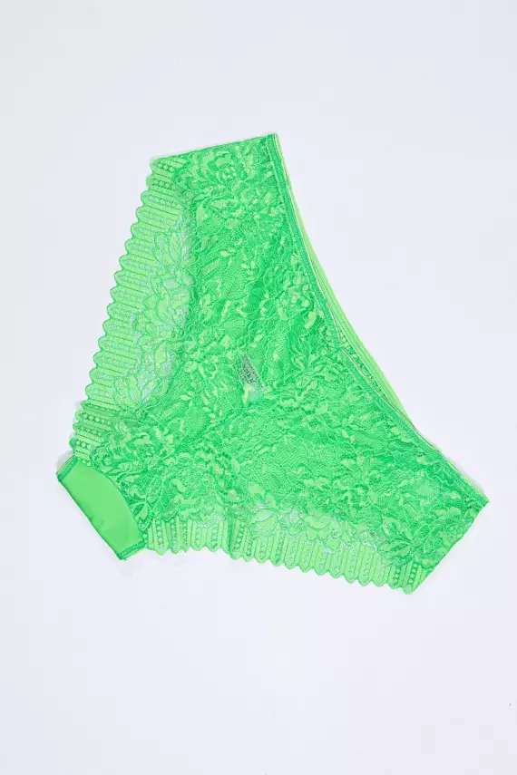 STAR Tılsım Lingerie 401 Neon C Kap Mikro Dolgusuz Sütyen Takımı - 3