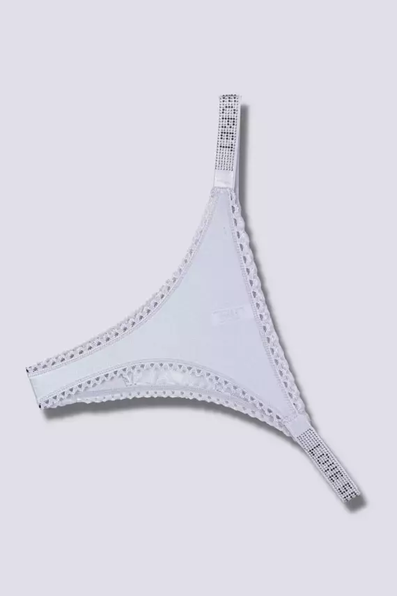 STAR Tılsım Lingerie Gri Love Secret Taşlı Mikro Dolgulu Sütyen Takım 250 - 2